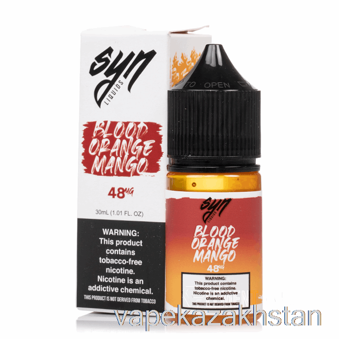 Vape Disposable Blood Orange Mango - Syn Salts - 30mL 24mg